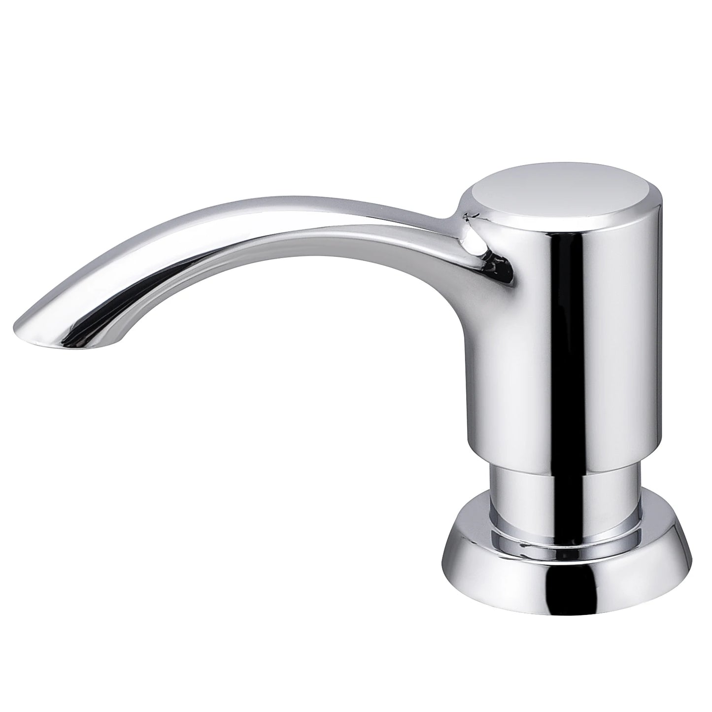 Samodra Nickel Soap dispenser Black Kitchen sink Counter Liquid Soap Dispenser Bottle kitchen accessories 360ml Built in Pumps