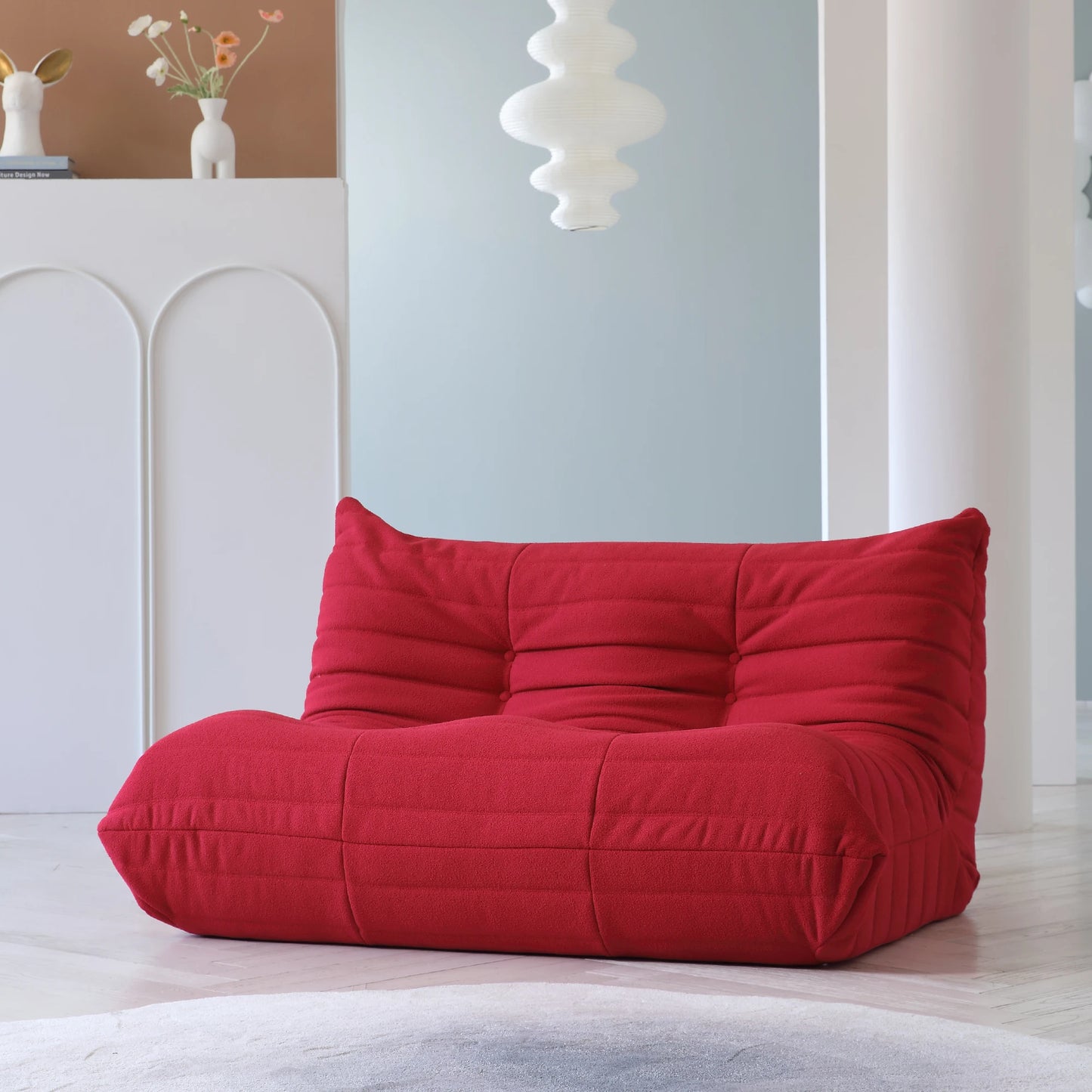 Sdorens Velvet Teddy Bean Bag Sofa Lounger Ultracomfortable Extravagances Deluxe