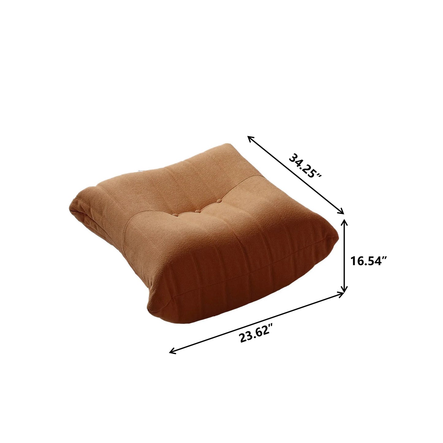 Sdorens Velvet Teddy Bean Bag Sofa Lounger Ultracomfortable Extravagances Deluxe