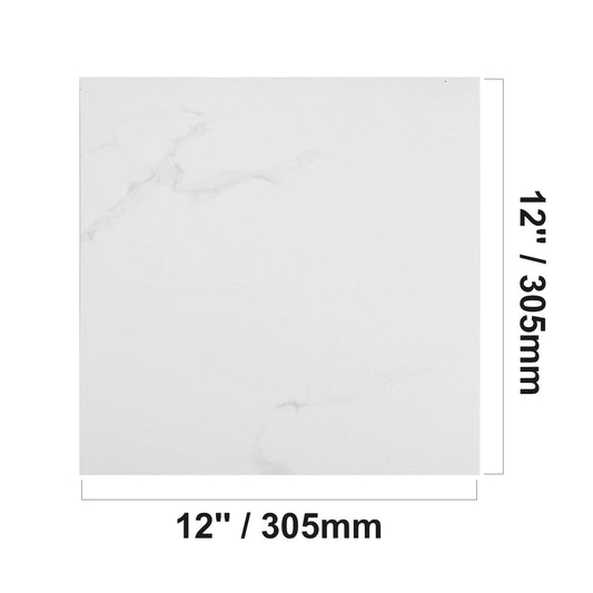 VEVOR Self Adhesive Vinyl Floor Tiles 1.5mm Thick Peel & Stick Light Wood Grain DIY Flooring for Kitchen  Dining Room Bedroom