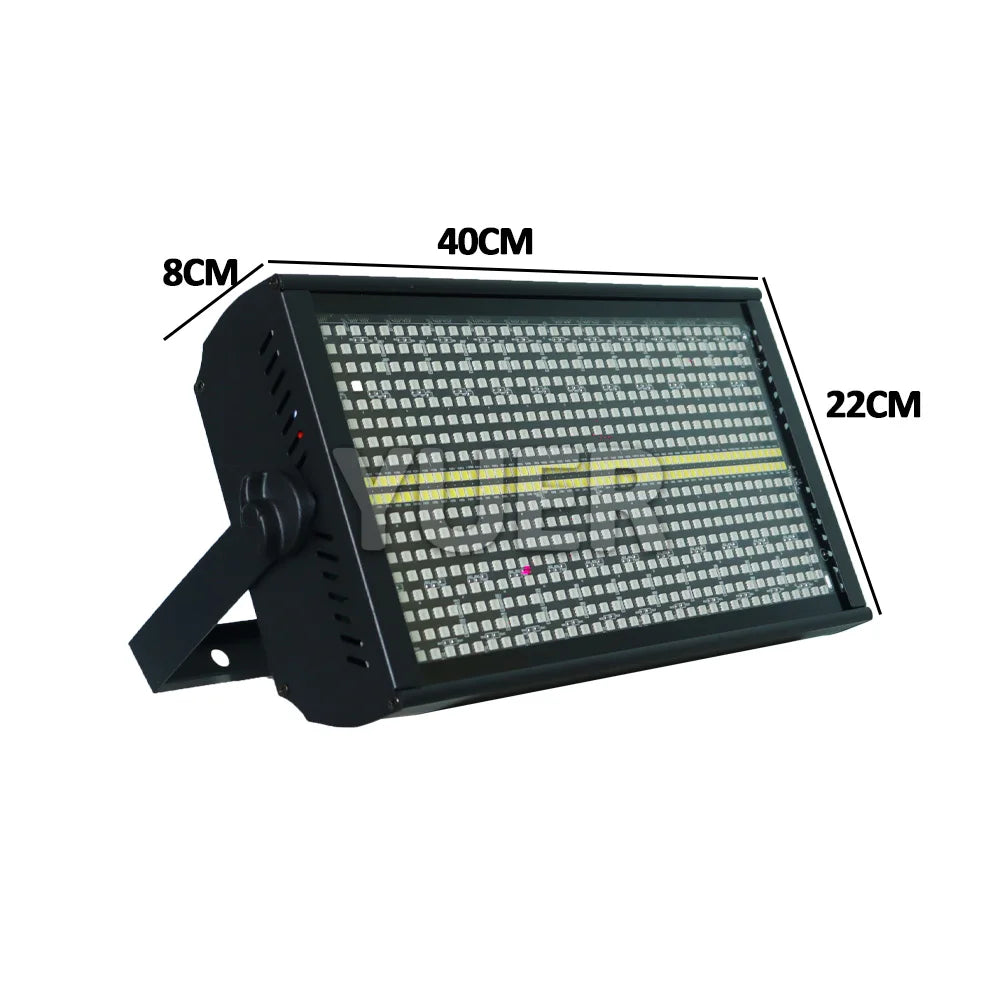 At Mic LED 200W RGBW Strobe Lighting 48+8 Zones Washing Strobe Effect For Dj Disco Home Party Club DMX Control Background Light